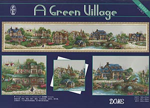 Набор для вышивки "Green village от Dome"