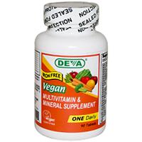 Deva, Vegan, Multivitamin & Mineral Supplement