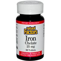 Natural Factors, Iron Chelate