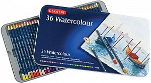 Набор акварельных карандашей "Watercolour" 36 цв. в металле