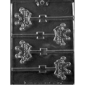 Princess Crown Pops Chocolate Candy Mold