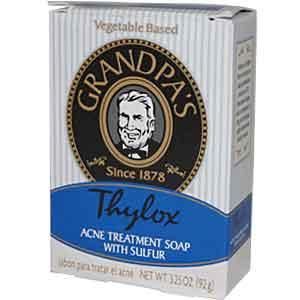 Grandpa's, Thylox, Acne Treatment Soap with Sulfur