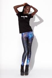 GALAXY BLUE LEGGINGS