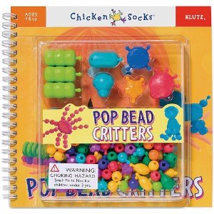 Klutz Pop Bead Critters Book Kit