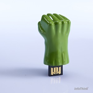 Marvel Avengers Movie Hulk 8 Gb Usb2.0 Flash Drive