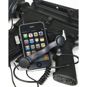 Black Ops Throat Mic iPhone Headset