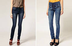 Классные джинсы-скинни