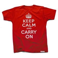 T-shirt Keep Calm and Carry On