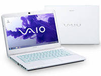 Ноутбук Sony VAIO, белый