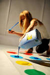 play messy twister