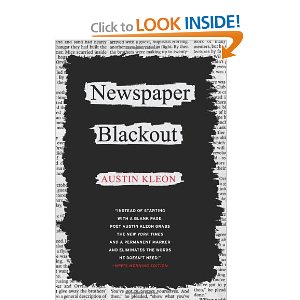 Austin Kleon - Newspaper Blackout