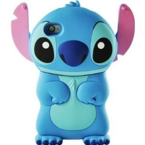 Stitch Movable Ear Flip Hard Case Cover for Iphone 4
