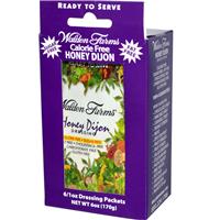 Walden Farms, Honey Dijon Dressing, 6 Packets, 1 oz Each