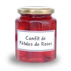 Jam made of rose petals