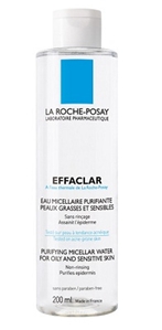 La Roche-Posay, EFFACLAR. Жидкость очищающая для снятия макияжа.