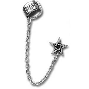 Pentagram Cuff Stud