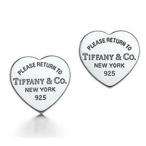 return to Tiffany™ Mini heart tag earrings