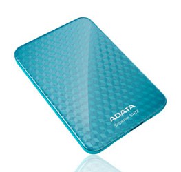 Внешний жесткий диск A-DATA Superior SH12, 500Гб, голубой