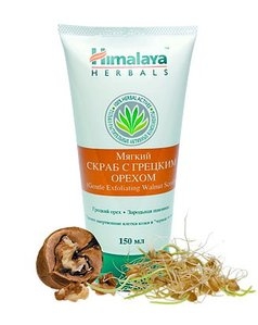Himalaya Herbals Мягкий скраб с грецким орехом
