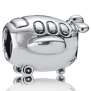 Pandora Sterling Silver Airplane