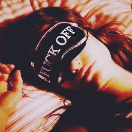 fuck off sleep mask