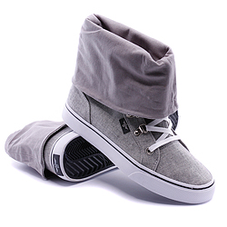 Высокие кеды женские Creative Recreation Civella Grey Cotton