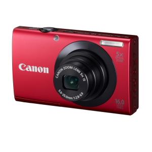 Цифровой фотоаппарат Canon PowerShot A3400 IS красный