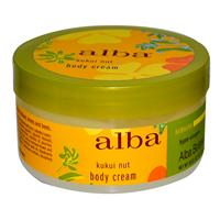 Alba Botanica, Body Cream, Kukui Nut