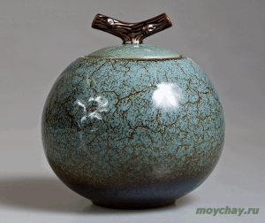 Чайница Цзюнь Яо большая # 132