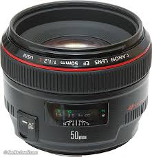 canon 50mm 1.2 L