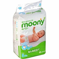 Подгузники Moony Small 4-8 кг