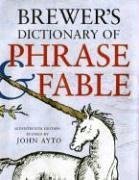 Brewer's Dictionary of Phrase and Fable