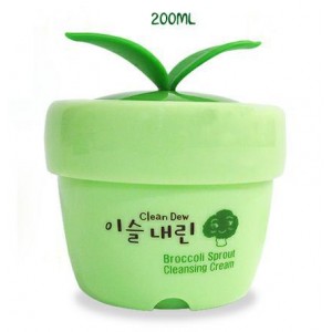 Tony Moly Clean Dew Broccoli Sprout Cleansing Cream