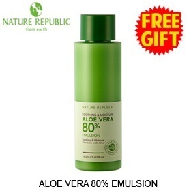 [NATURE REPUBLIC] Soothing and Moisture Aloe Vera 80% Lotion