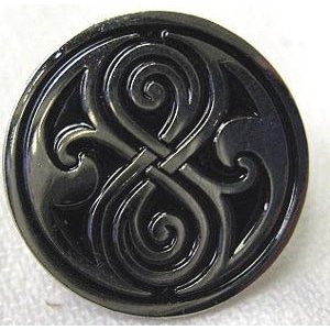 Doctor Who Seal of Gallifrey Logo Pin