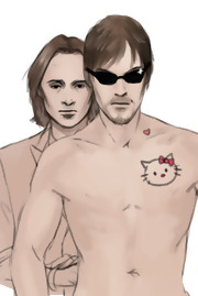 Mr. Gold/Daryl Dixon related..stuff. things.