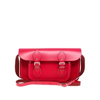 cambridge satchel company pink matte leather 11" satchel exclusive