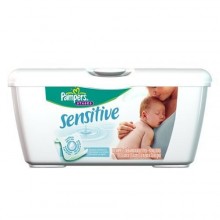 Pampers Sensitive 56 шт. в коробочке