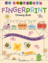 Мягкая обложка Ed Emberley's Fingerprint Drawing Book