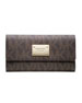 MICHAEL Michael Kors Jet Set Logo Checkbook Wallet