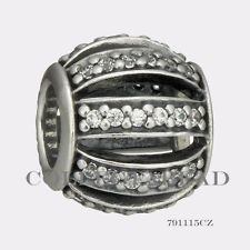 Authentic Pandora Sterling Silver Leading Lady CZ Bead