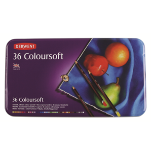 Набор цветных карандашей Derwent Coloursoft 36