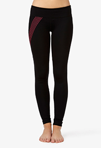 Neon Stripe Skinny Workout Pants