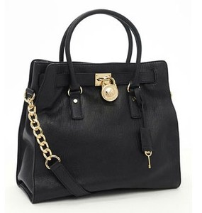 Michael Kors Hamilton Large Tote, Black