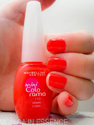 maybelline urban coral