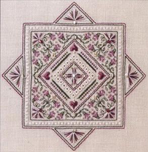 Lavender Radiance Teenie - Cross Stitch Kit