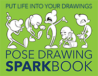 Pose Drawing SparkBook: Put Life Into Your Drawings