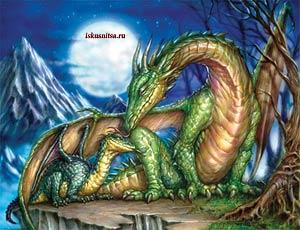 Набор для вышивания бисером Легенда о драконе