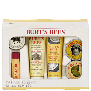 BURT'S BEES TIPS 'N' TOES HAND & FEET KIT (6 PRODUCTS)