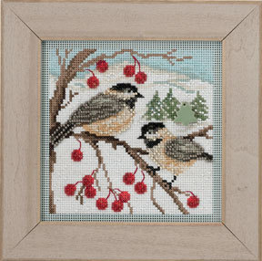 Chickadees (Beaded Kit)